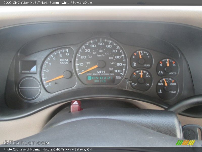 Summit White / Pewter/Shale 2002 GMC Yukon XL SLT 4x4