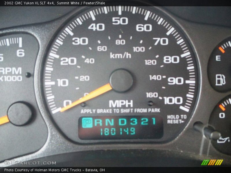 Summit White / Pewter/Shale 2002 GMC Yukon XL SLT 4x4