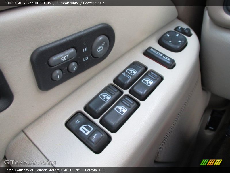 Summit White / Pewter/Shale 2002 GMC Yukon XL SLT 4x4