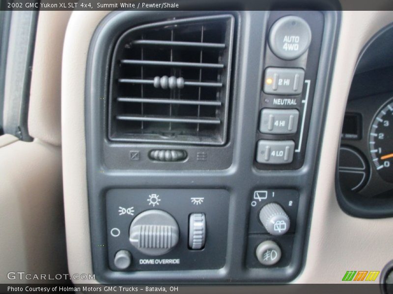 Summit White / Pewter/Shale 2002 GMC Yukon XL SLT 4x4