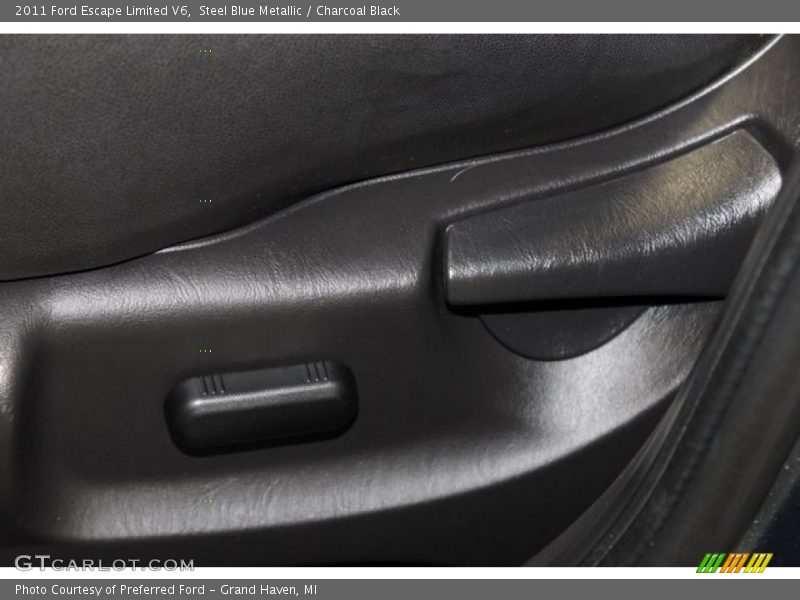 Steel Blue Metallic / Charcoal Black 2011 Ford Escape Limited V6