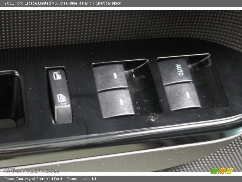 Steel Blue Metallic / Charcoal Black 2011 Ford Escape Limited V6