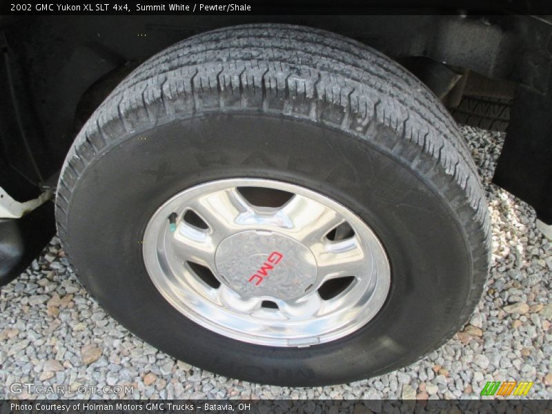 Summit White / Pewter/Shale 2002 GMC Yukon XL SLT 4x4