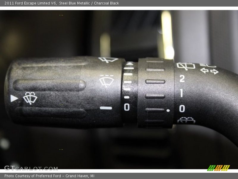 Steel Blue Metallic / Charcoal Black 2011 Ford Escape Limited V6