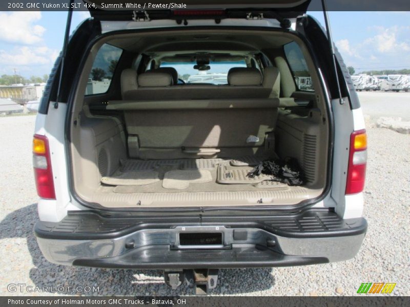 Summit White / Pewter/Shale 2002 GMC Yukon XL SLT 4x4