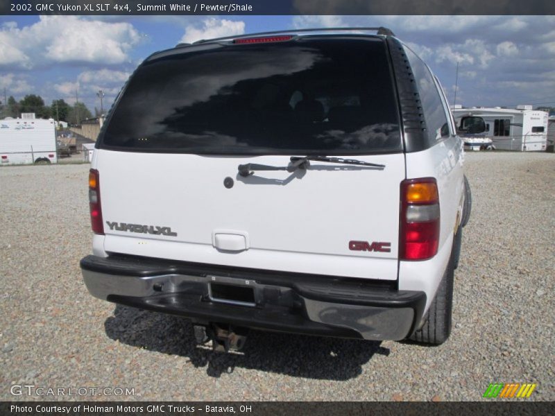 Summit White / Pewter/Shale 2002 GMC Yukon XL SLT 4x4