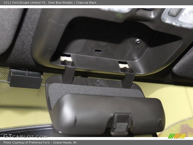Steel Blue Metallic / Charcoal Black 2011 Ford Escape Limited V6