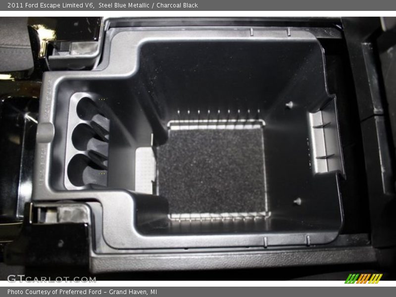 Steel Blue Metallic / Charcoal Black 2011 Ford Escape Limited V6