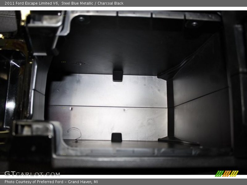 Steel Blue Metallic / Charcoal Black 2011 Ford Escape Limited V6