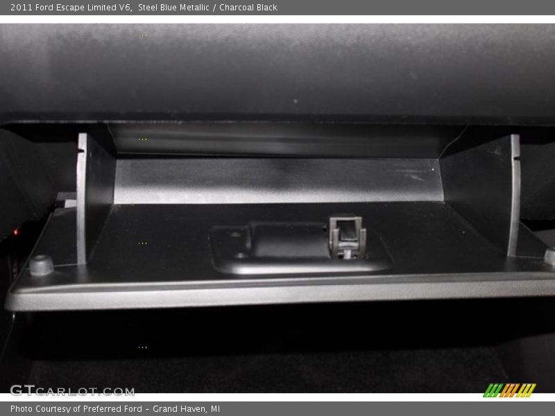 Steel Blue Metallic / Charcoal Black 2011 Ford Escape Limited V6