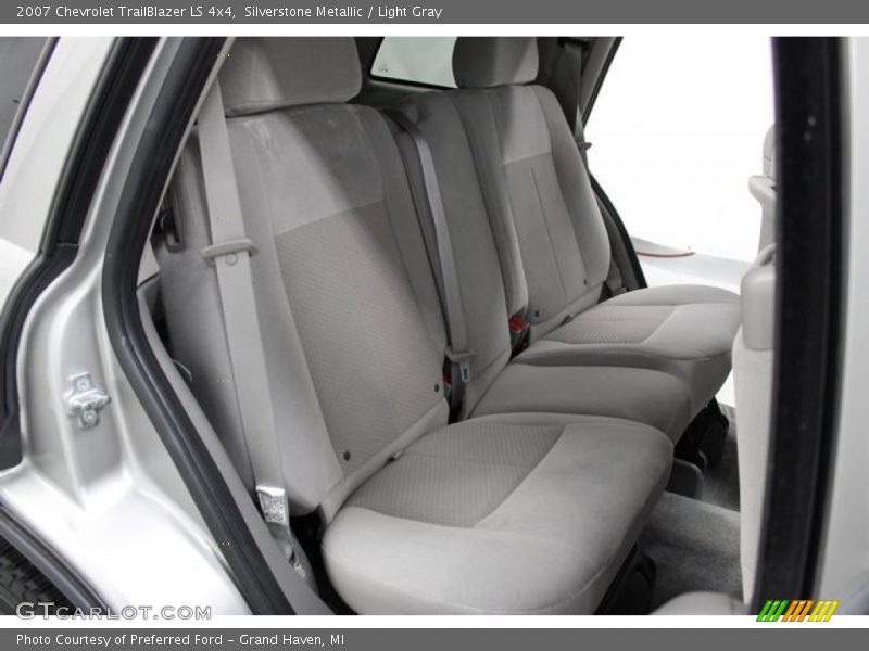 Silverstone Metallic / Light Gray 2007 Chevrolet TrailBlazer LS 4x4