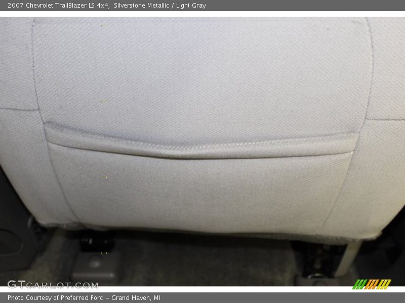 Silverstone Metallic / Light Gray 2007 Chevrolet TrailBlazer LS 4x4