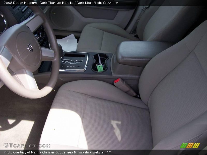 Dark Titanium Metallic / Dark Khaki/Light Graystone 2008 Dodge Magnum