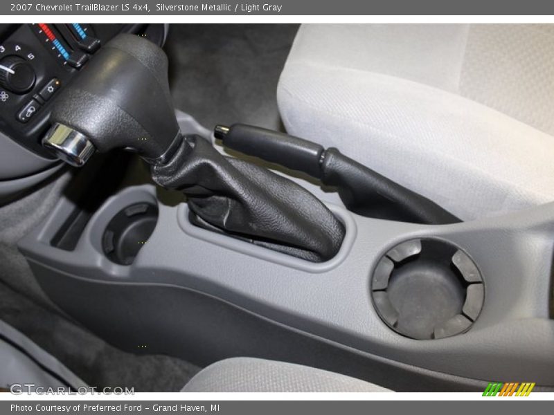Silverstone Metallic / Light Gray 2007 Chevrolet TrailBlazer LS 4x4