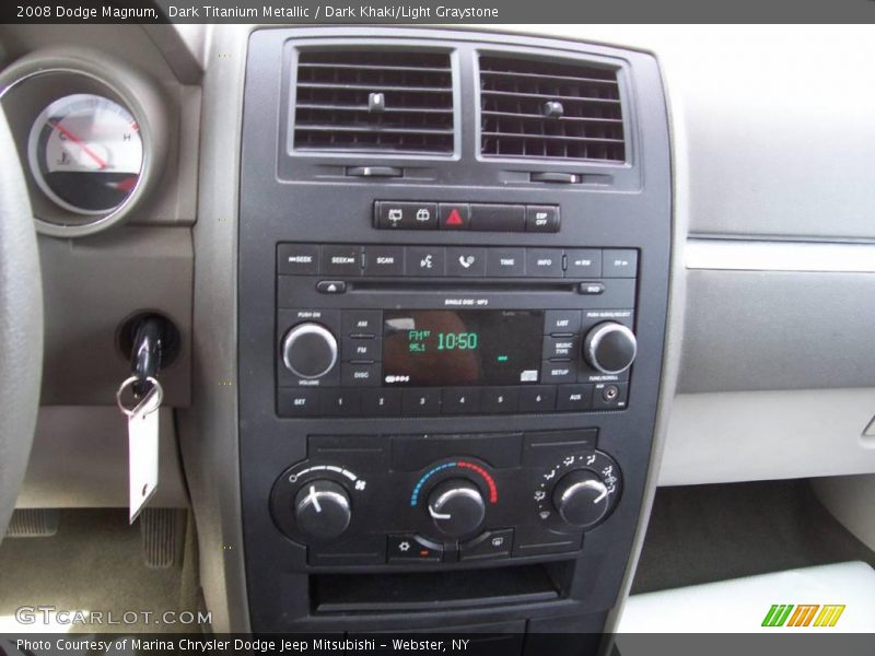 Dark Titanium Metallic / Dark Khaki/Light Graystone 2008 Dodge Magnum