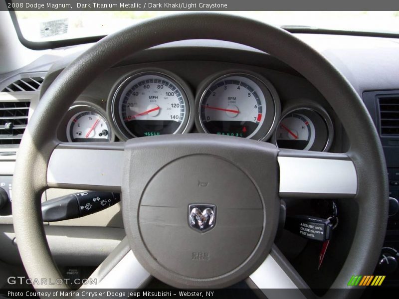Dark Titanium Metallic / Dark Khaki/Light Graystone 2008 Dodge Magnum