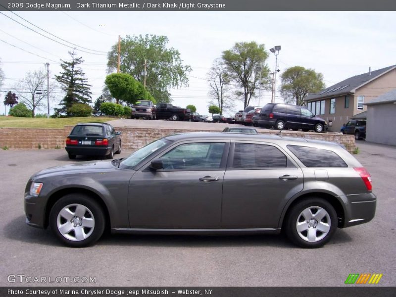 Dark Titanium Metallic / Dark Khaki/Light Graystone 2008 Dodge Magnum