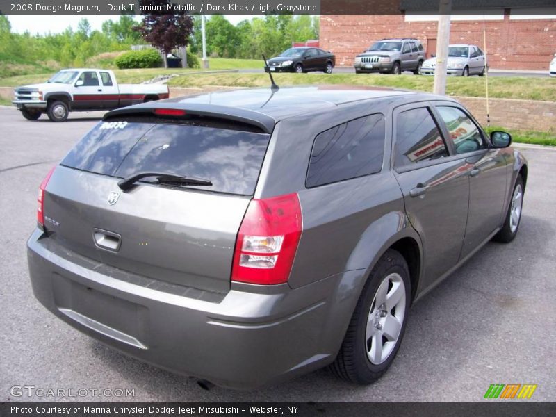Dark Titanium Metallic / Dark Khaki/Light Graystone 2008 Dodge Magnum