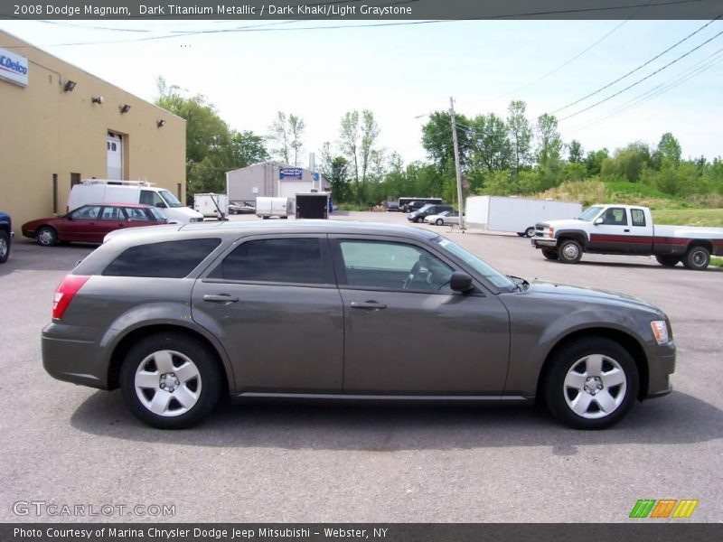 Dark Titanium Metallic / Dark Khaki/Light Graystone 2008 Dodge Magnum