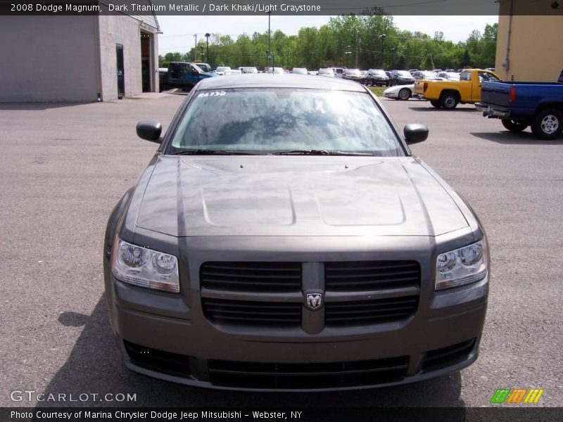 Dark Titanium Metallic / Dark Khaki/Light Graystone 2008 Dodge Magnum