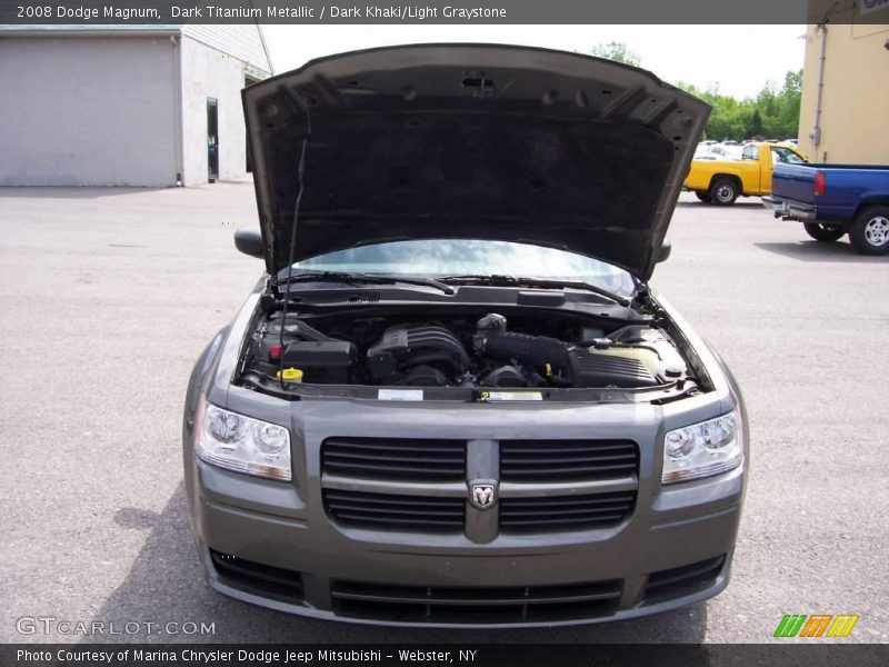 Dark Titanium Metallic / Dark Khaki/Light Graystone 2008 Dodge Magnum