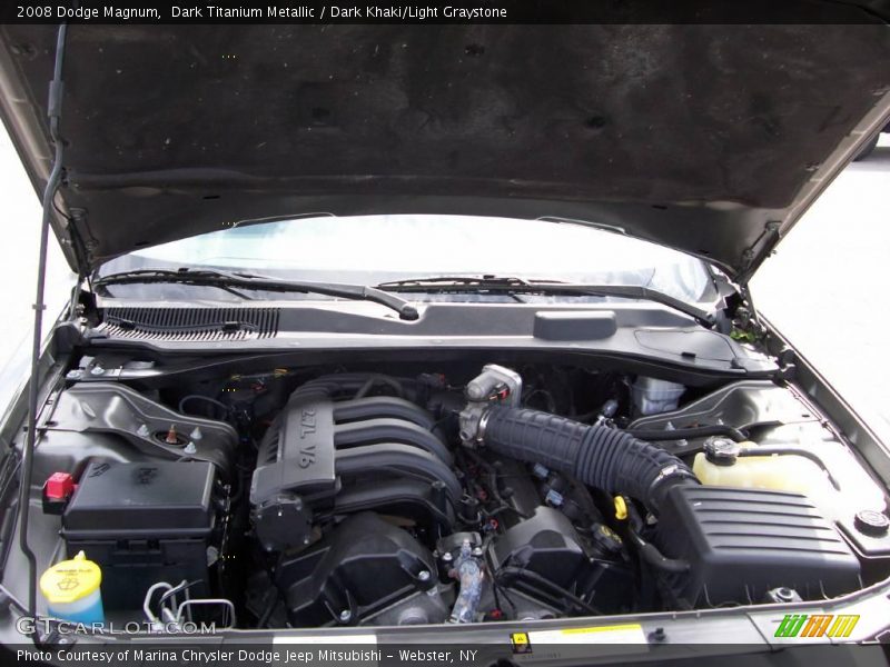 Dark Titanium Metallic / Dark Khaki/Light Graystone 2008 Dodge Magnum