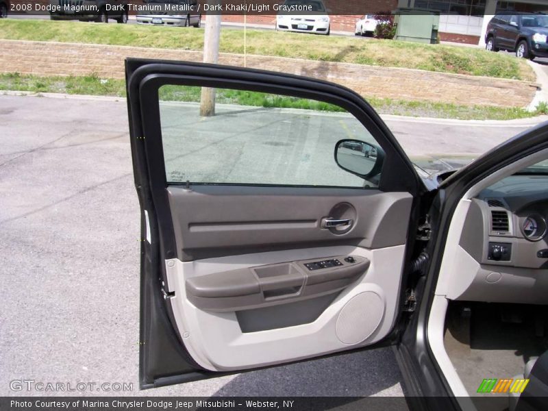 Dark Titanium Metallic / Dark Khaki/Light Graystone 2008 Dodge Magnum