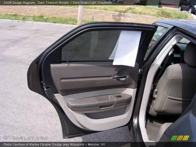 Dark Titanium Metallic / Dark Khaki/Light Graystone 2008 Dodge Magnum
