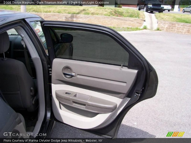 Dark Titanium Metallic / Dark Khaki/Light Graystone 2008 Dodge Magnum