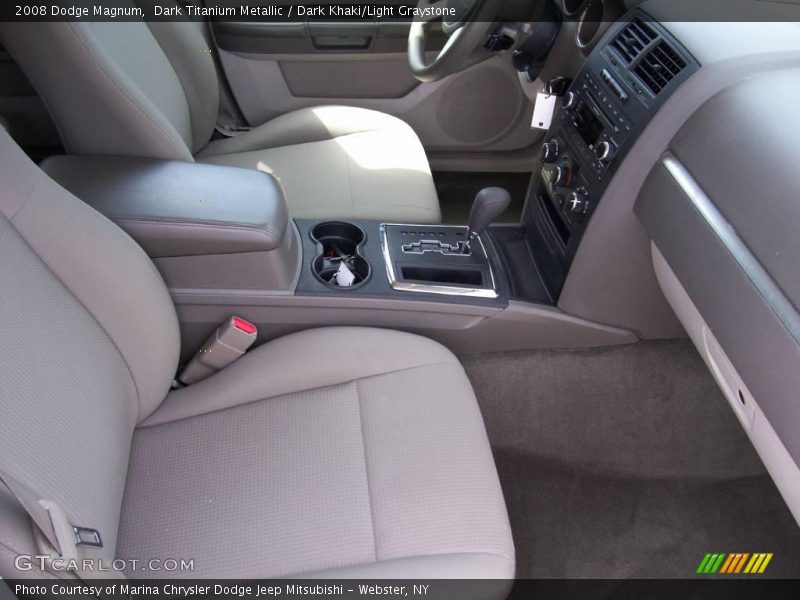 Dark Titanium Metallic / Dark Khaki/Light Graystone 2008 Dodge Magnum