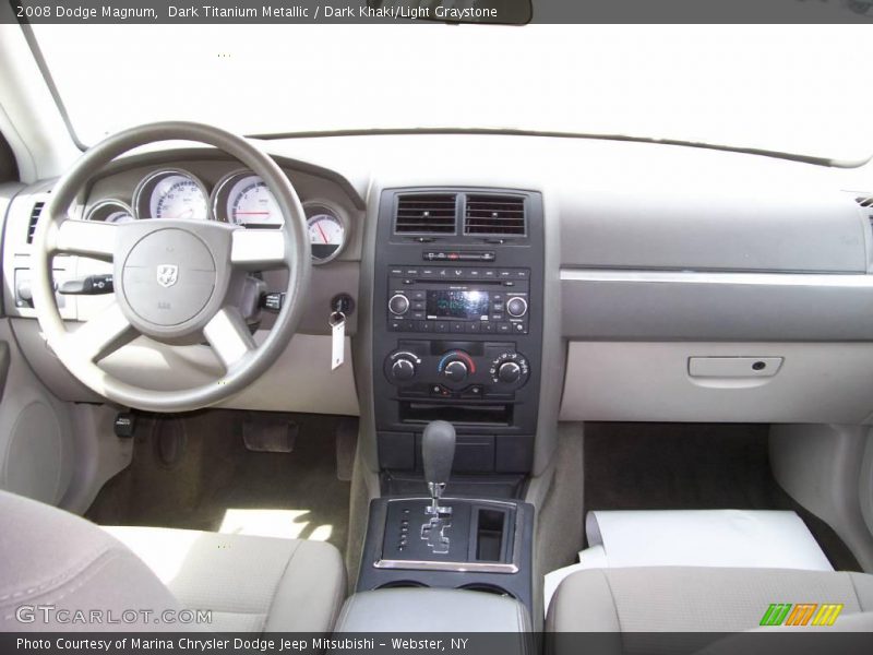 Dark Titanium Metallic / Dark Khaki/Light Graystone 2008 Dodge Magnum