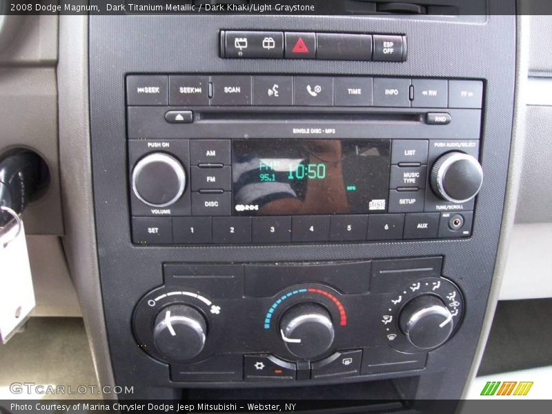 Dark Titanium Metallic / Dark Khaki/Light Graystone 2008 Dodge Magnum