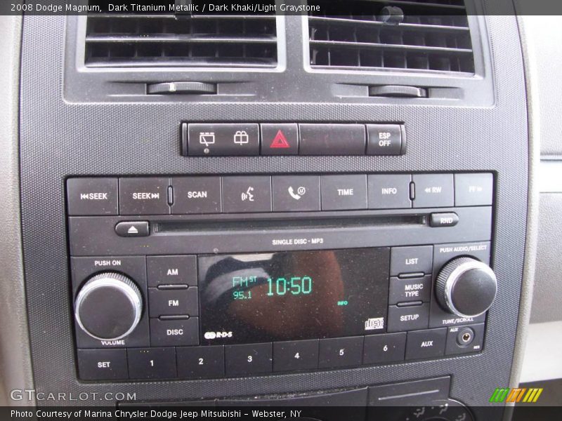 Dark Titanium Metallic / Dark Khaki/Light Graystone 2008 Dodge Magnum