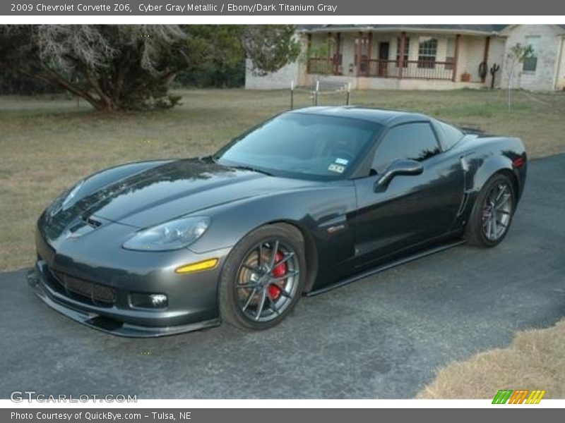 Front 3/4 View of 2009 Corvette Z06