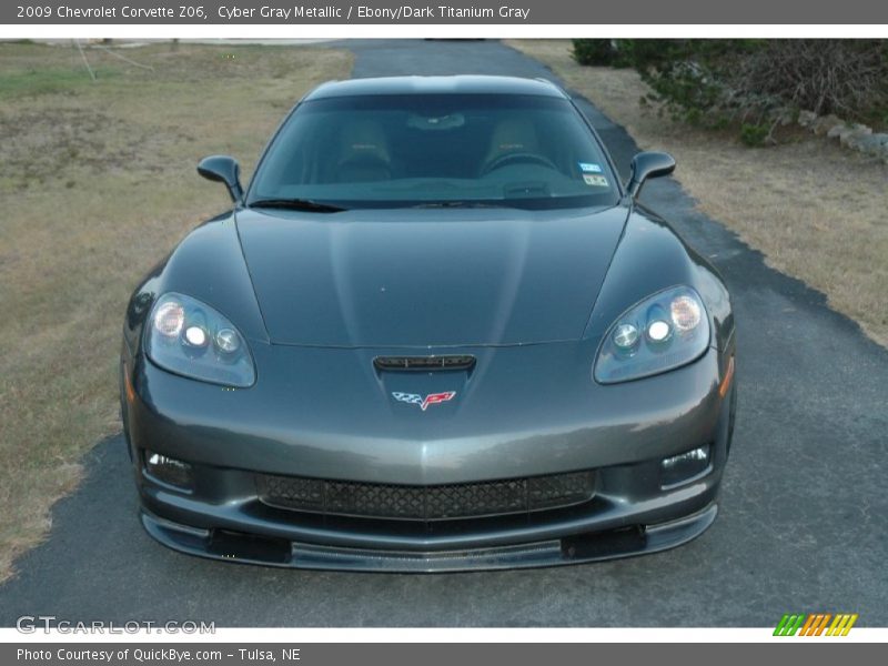 Cyber Gray Metallic / Ebony/Dark Titanium Gray 2009 Chevrolet Corvette Z06