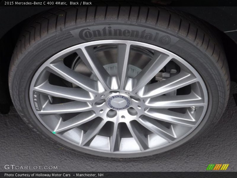 Black / Black 2015 Mercedes-Benz C 400 4Matic