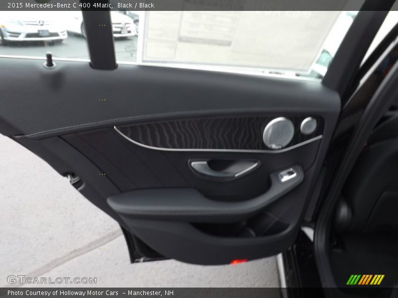 Black / Black 2015 Mercedes-Benz C 400 4Matic