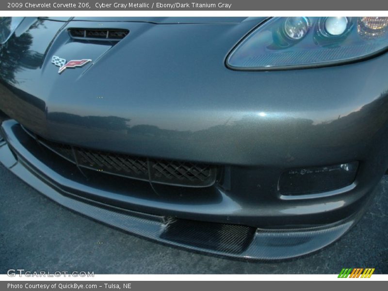 Cyber Gray Metallic / Ebony/Dark Titanium Gray 2009 Chevrolet Corvette Z06