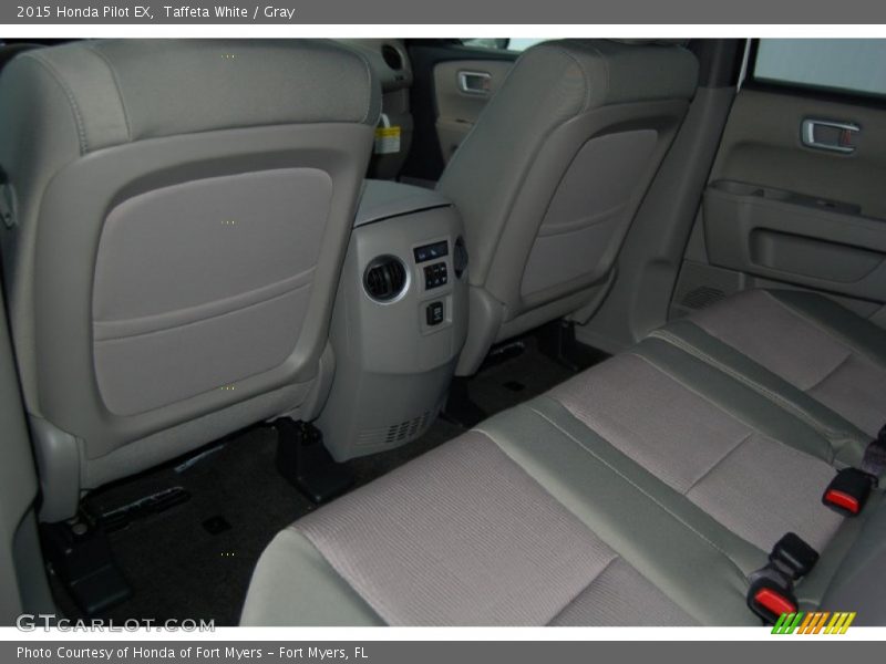 Taffeta White / Gray 2015 Honda Pilot EX
