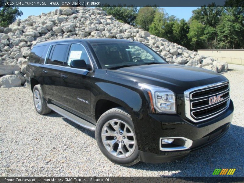 Onyx Black / Jet Black 2015 GMC Yukon XL SLT 4WD