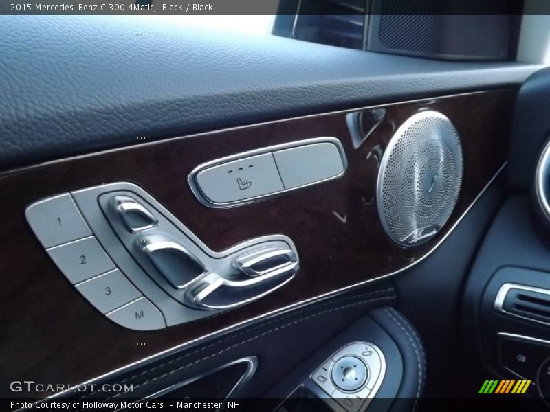 Black / Black 2015 Mercedes-Benz C 300 4Matic