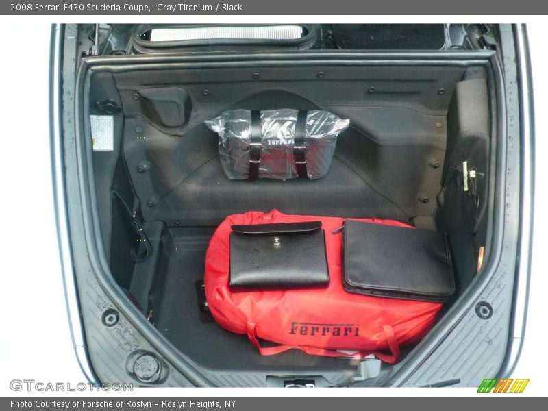 Gray Titanium / Black 2008 Ferrari F430 Scuderia Coupe