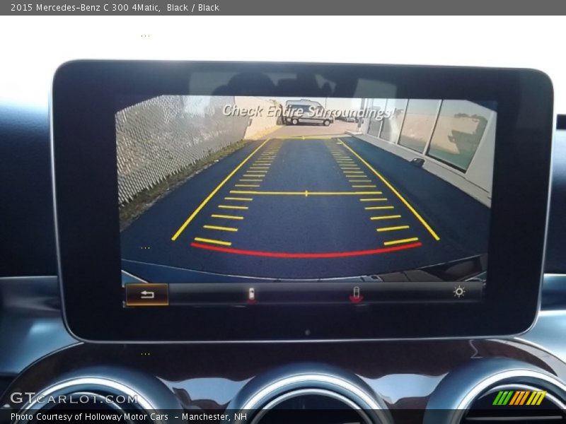 Black / Black 2015 Mercedes-Benz C 300 4Matic