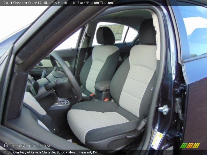 Blue Ray Metallic / Jet Black/Medium Titanium 2014 Chevrolet Cruze LS