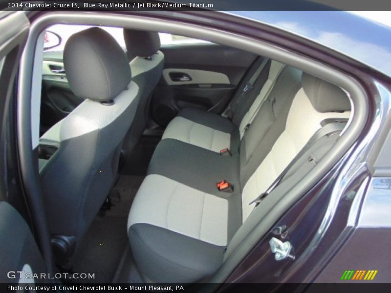 Blue Ray Metallic / Jet Black/Medium Titanium 2014 Chevrolet Cruze LS