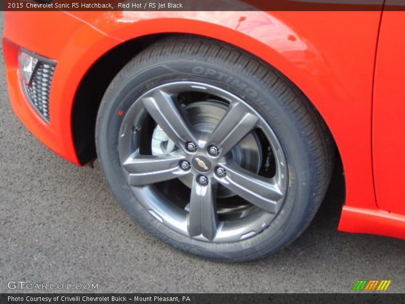  2015 Sonic RS Hatchback Wheel