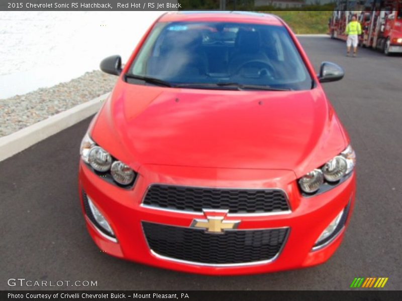  2015 Sonic RS Hatchback Red Hot