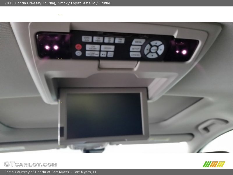Entertainment System of 2015 Odyssey Touring