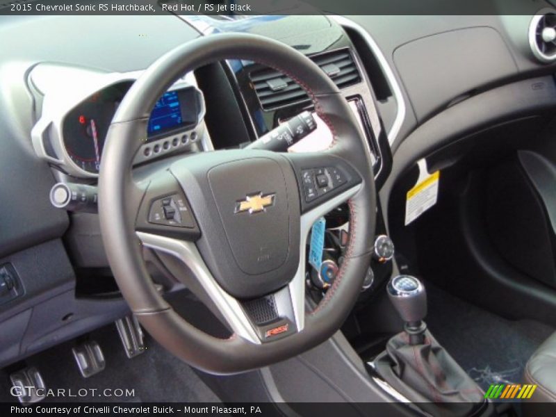  2015 Sonic RS Hatchback Steering Wheel