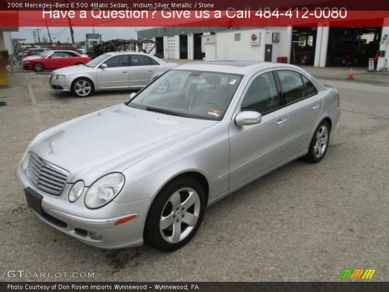 Iridium Silver Metallic / Stone 2006 Mercedes-Benz E 500 4Matic Sedan